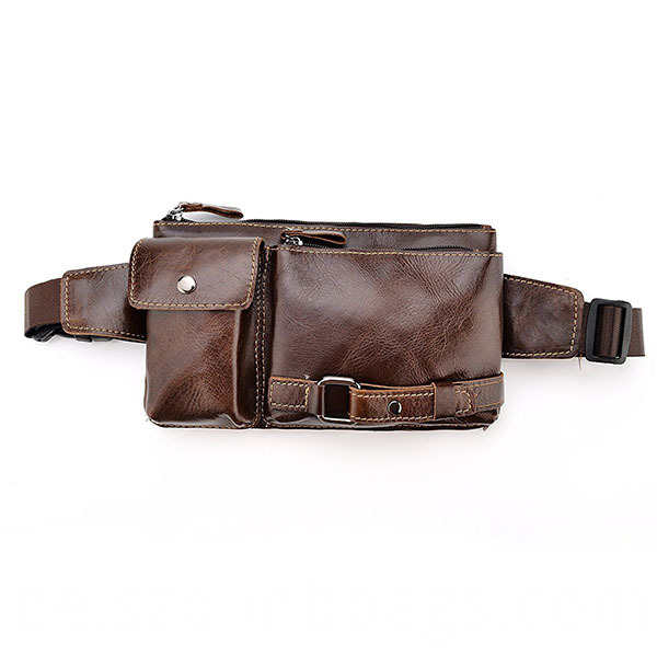 Fanny-Tasche aus Leder Leather Fanny Bag